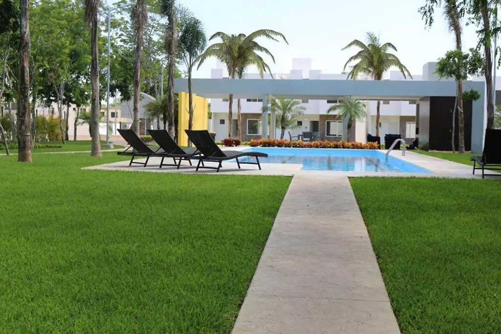 Casa Nueva Con 3 Recamaras Y A Un Lado De Alberca Apartment Cancun 0*,